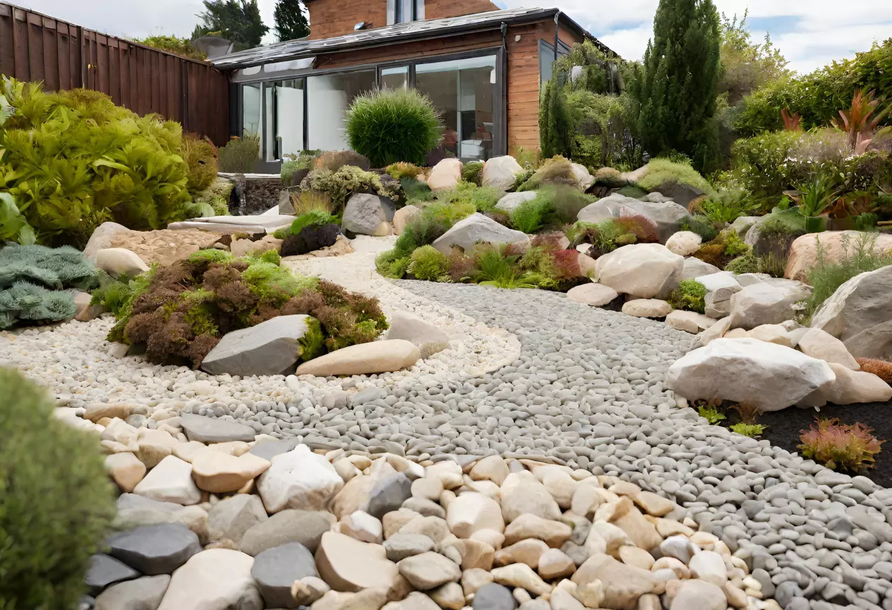 15+ Backyard Gravel Ideas | Creative Landscaping Designs [2024 Updated]